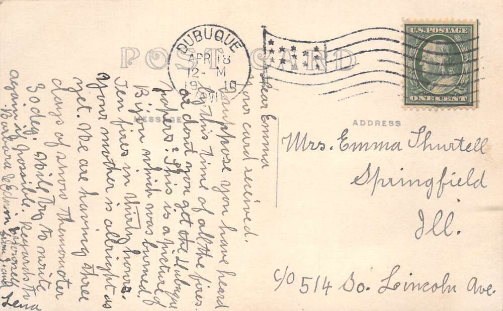 Dubuque Iowa Bijou Theatre Ruins Fire Disaster Real Photo Postcard AA107468 - Image 2