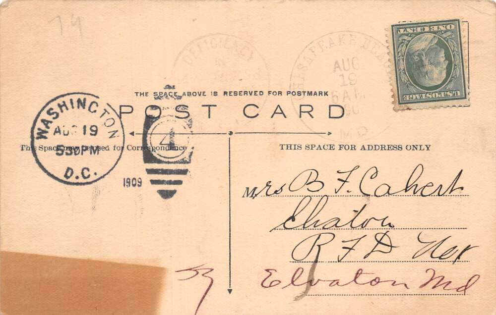 Chesapeake Beach Maryland Steamer Dreamland at Dock Vintage Postcard AA107474 - Image 2