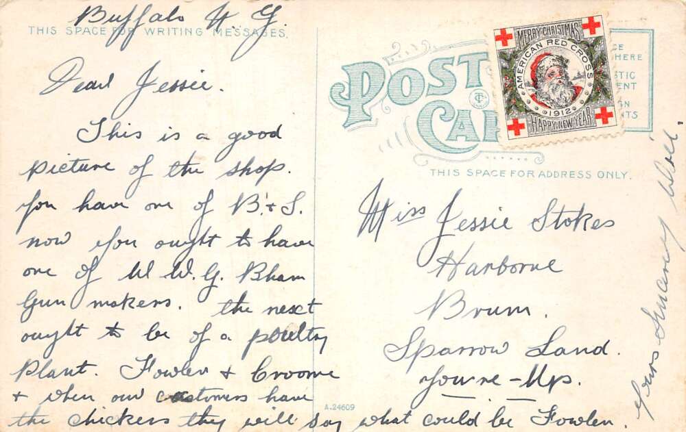 Buffalo New York Pierce Arrow Motor Car Works Factory Vintage Postcard A107703 - Image 2