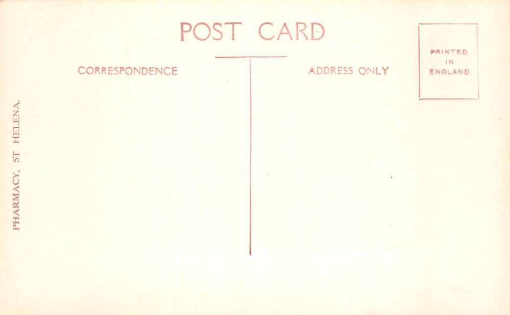 St Helena Longwood House Napoleon Exile Real Photo Vintage Postcard A107748 - Image 2