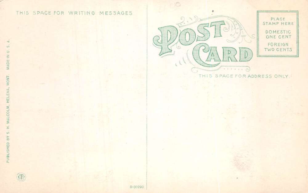 Helena Montana Antlers Theatre Interior Vintage Postcard A107778 - Image 2