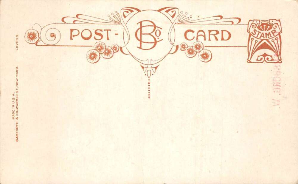 Parkersburg West Virginia Romance Greetings "Cheer Up" Vintage Postcard AA107966 - Image 2