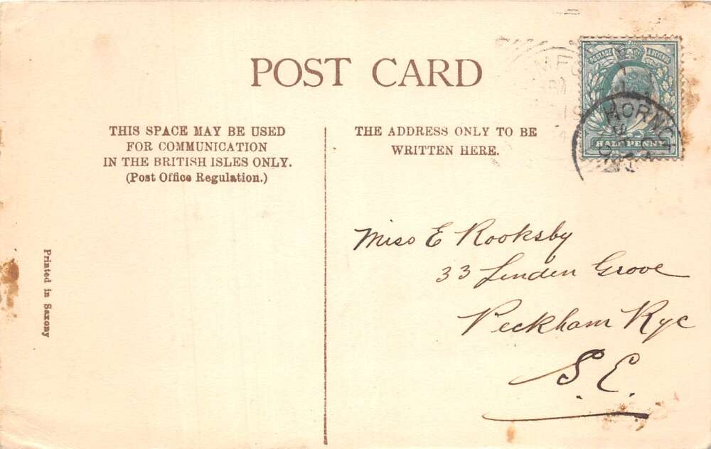 Hornchurch England High Street Vintage Postcard AA108139 - Image 2