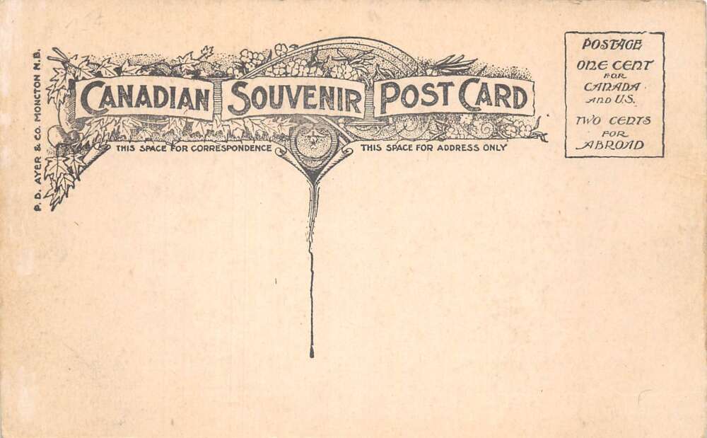 Shelburne Nova Scotia Canada New Academy Vintage Postcard AA108154 - Image 2