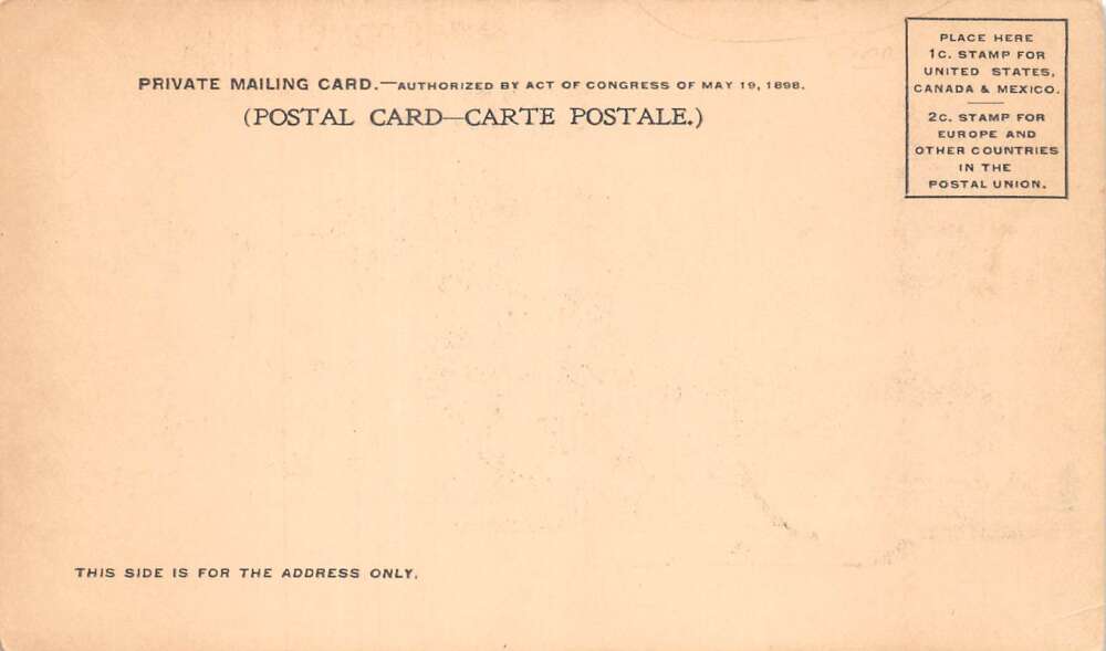 Ithaca New York Cornell University Library Vintage Postcard AA108155 - Image 2