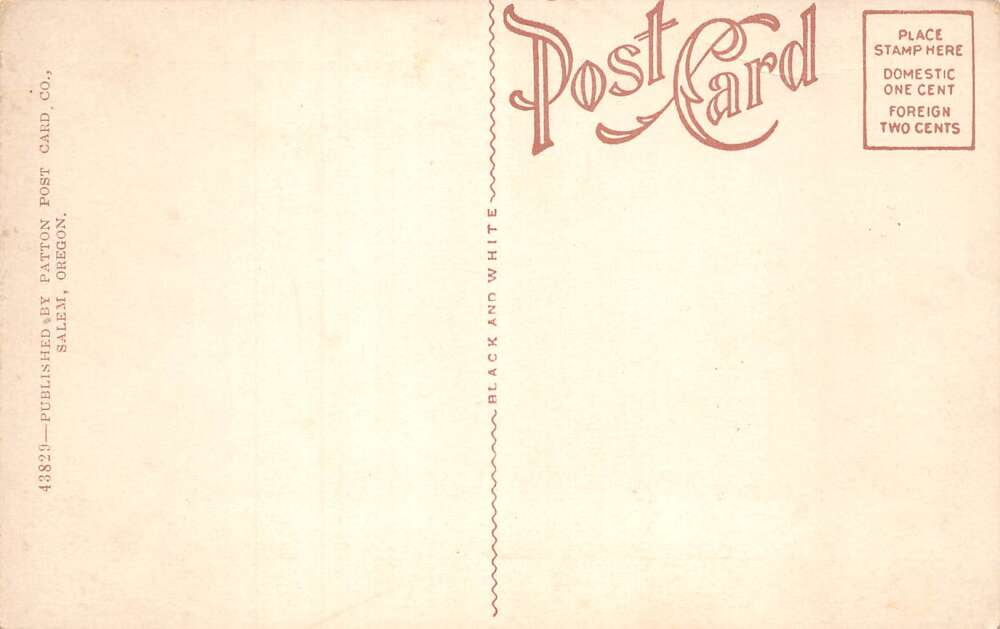 Newport Oregon Cape Foul Weather Lighthouse Vintage Postcard AA108177 - Image 2