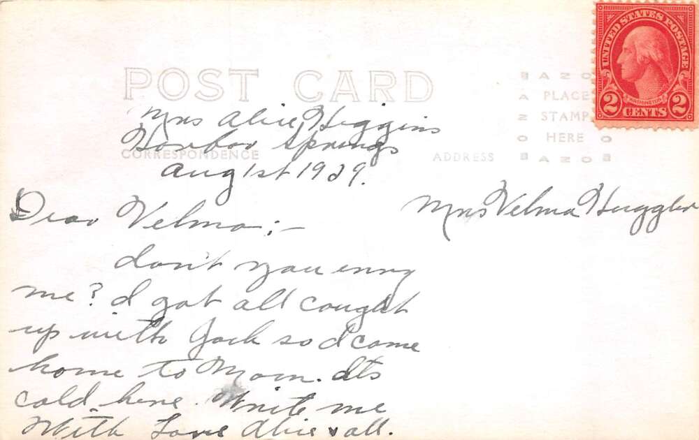 Harford Springs ? Man dressed in Indian Costume Real Photo Postcard AA72452 - Image 2