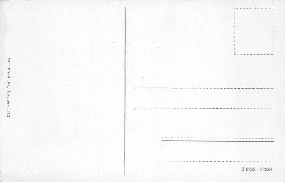 Eisenerz Austria Ore Mine Mining Scene Vintage Postcard AA72472 - Image 2