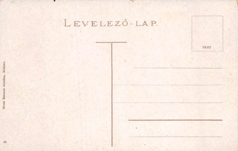 Miskolc Hungary Iron Factory Birds Eye View Vintage Postcard AA72473 - Image 2