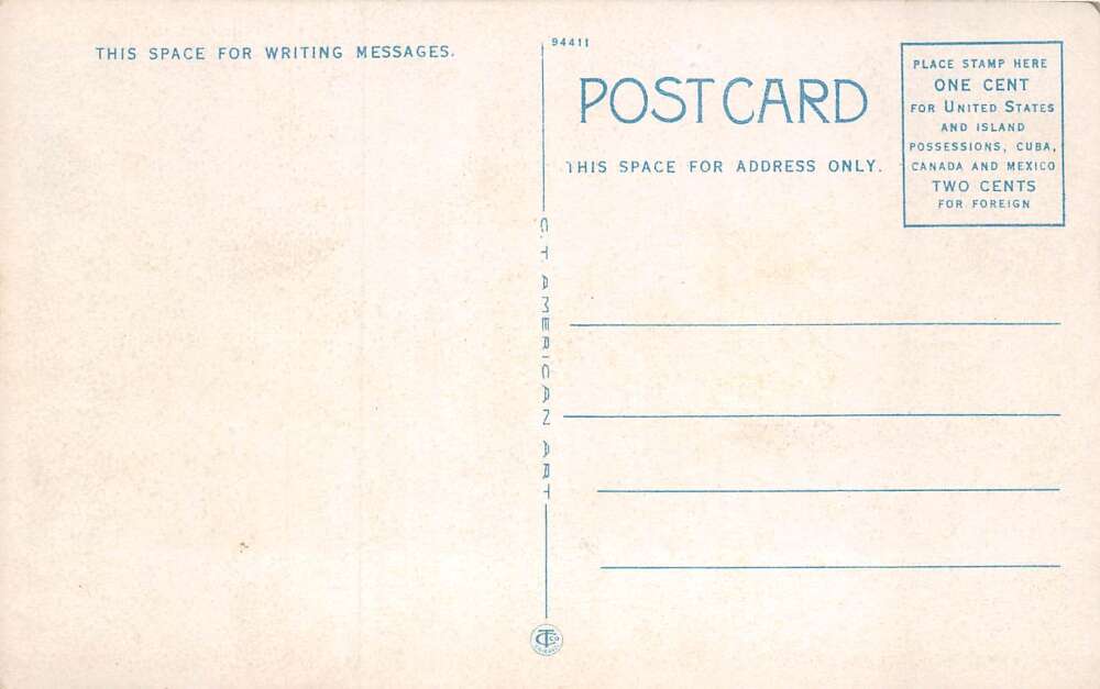 Kissimmee Florida Broadway, Looking North, White Border, Vintage Postcard U11683 - Image 2