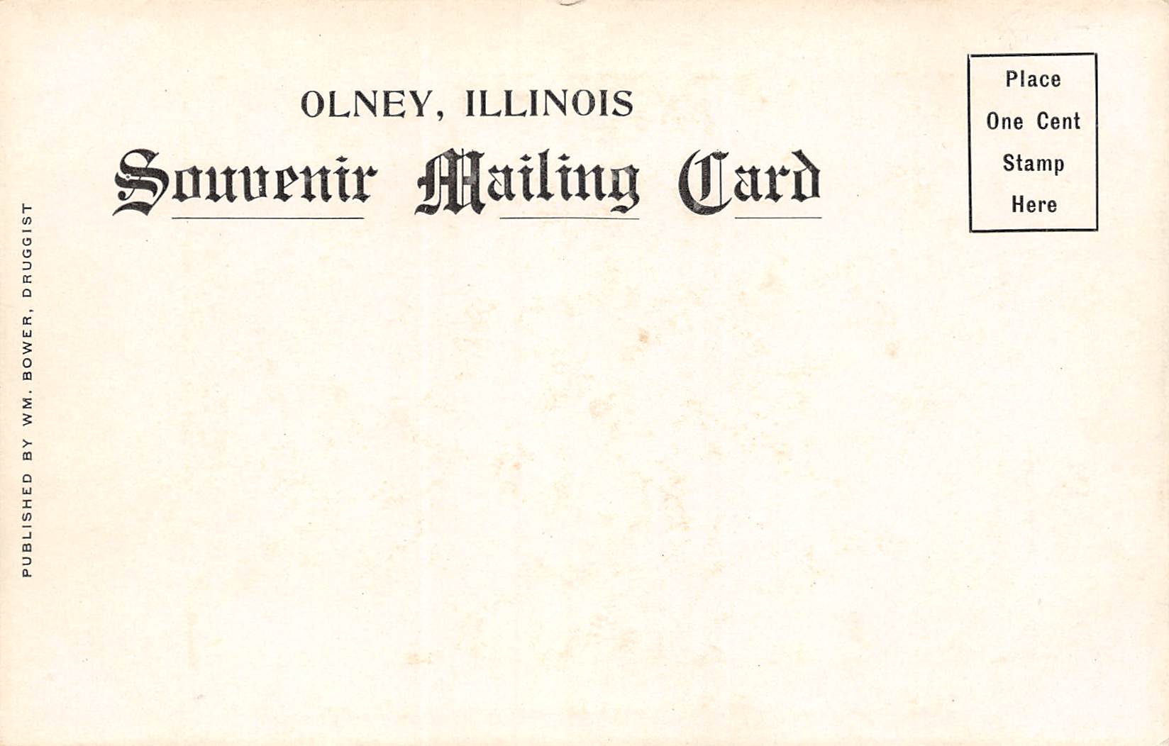 Olney Illinois Mardi Gras Parade, Egyptian Hustlers' Meet, Vintage PC U11822 - Image 2