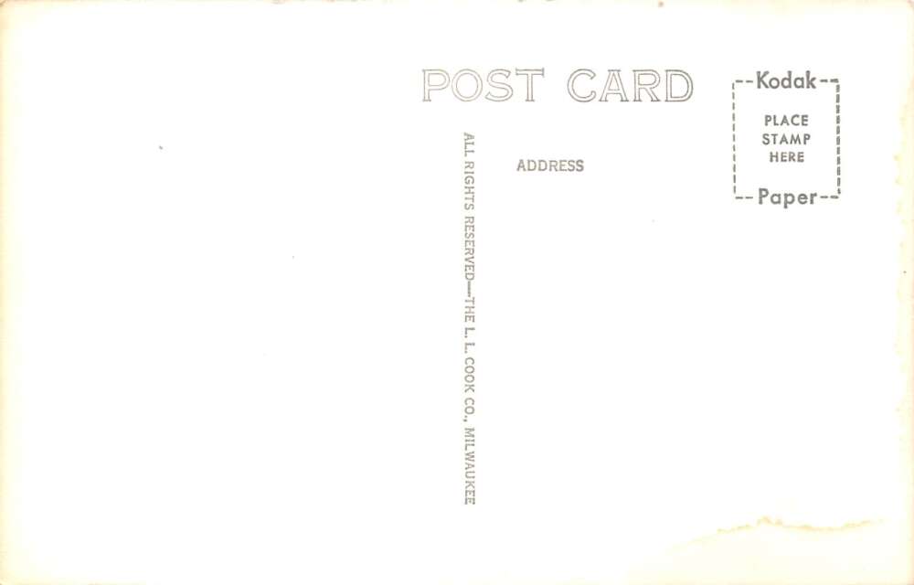 Whitehall Michigan Idlewild Resort White Lake Shuffleboard Real Photo PC AA72665 - Image 2