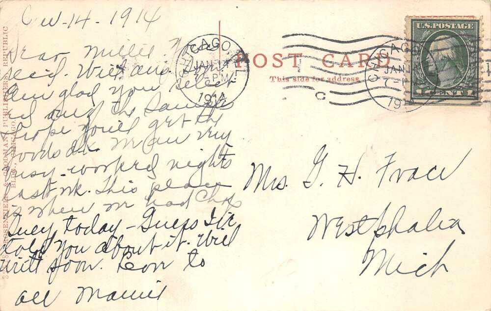 Chicago Illinois King Joy Lo Mandarin Restaurant Vintage Postcard AA72685 - Image 2