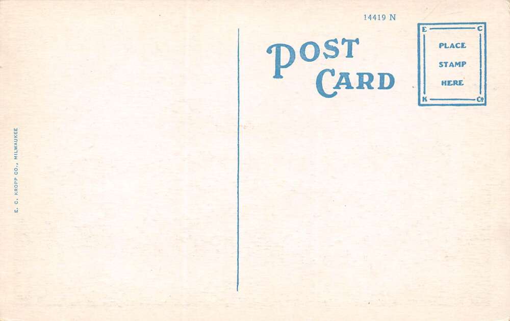 Opelika Alabama Pepperell Mill, White Border Vintage Postcard U11950 - Image 2