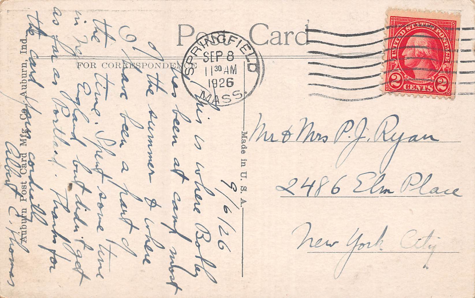 Huguenot New York Entrance To Camp Talcott, Y.M.C.A., Vintage Postcard U12008 - Image 2