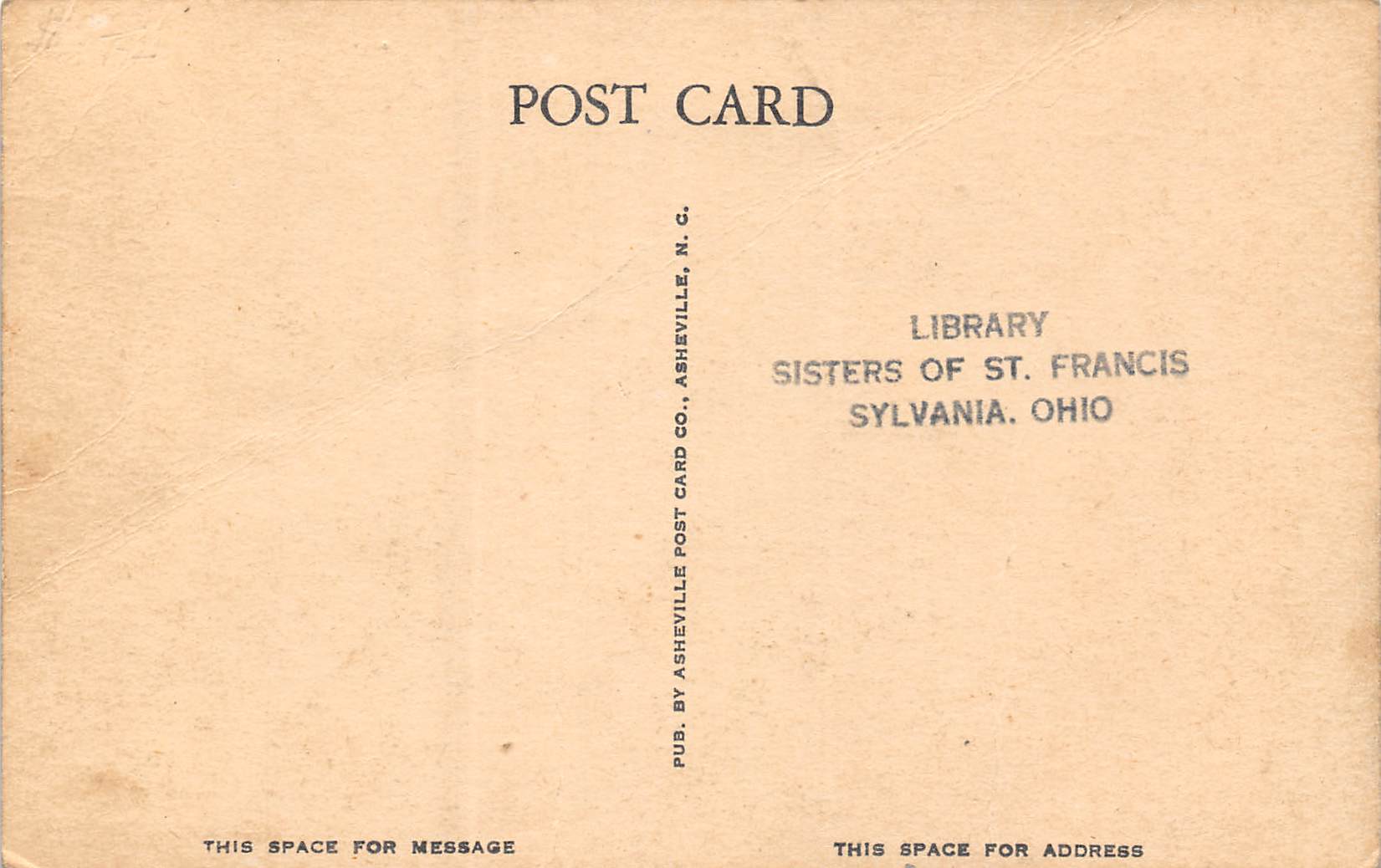 Blacksburg Virginia Mineral Industries Building, Divided Back, Vintage PC U12014 - Image 2