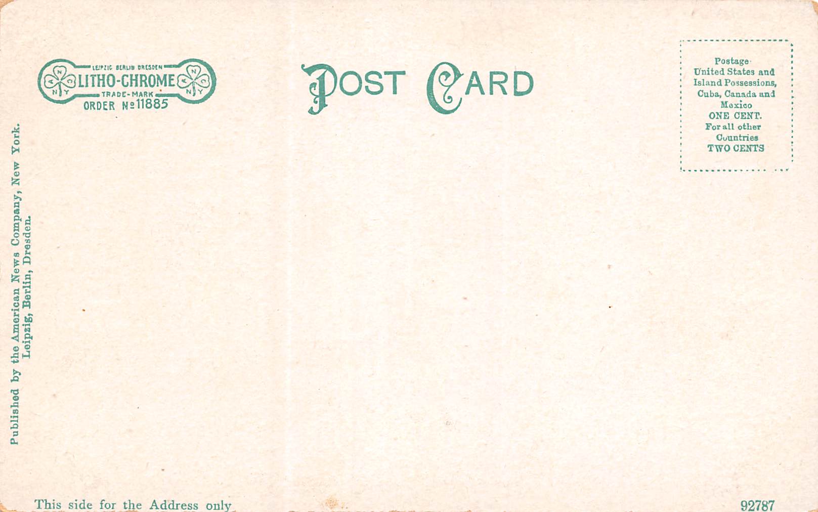 Middletown New York State Hospital, Main Building, Vintage Postcard U12032 - Image 2