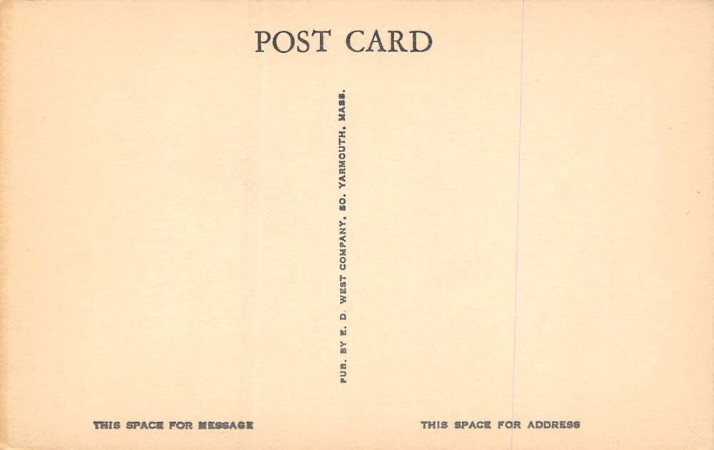 Cape Cod Massachusetts Chatham Light House, B/W Photo Print Vintage PC U12066 - Image 2