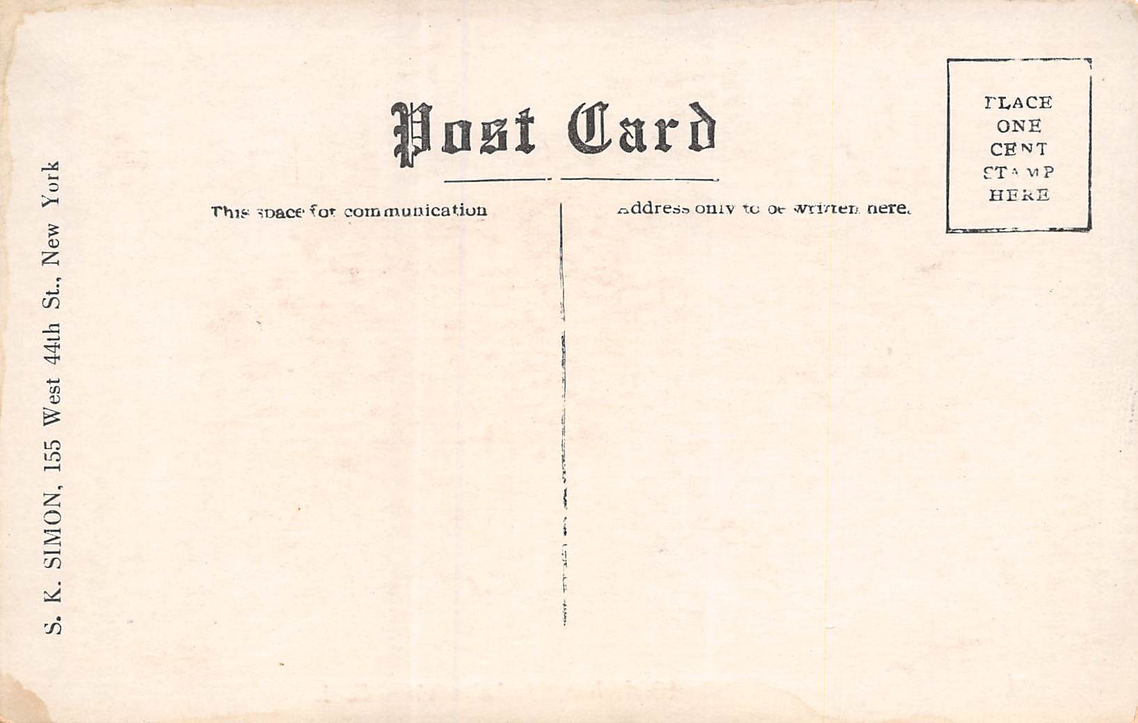 Lake View New Jersey School No. 11, White Border Vintage Postcard U12102 - Image 2