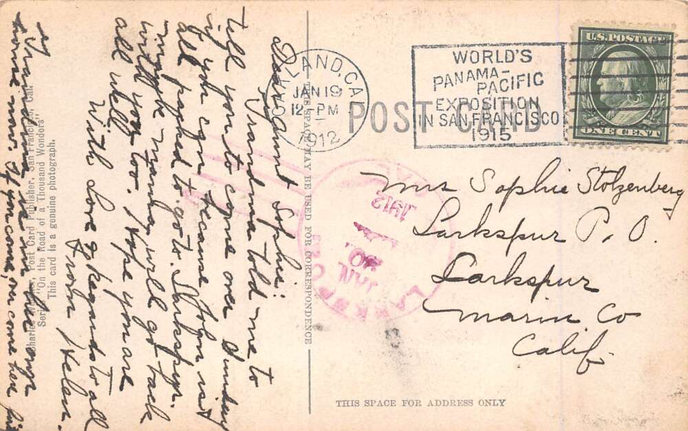 San Francisco California Parade Scene Festival Real Photo Postcard AA72987 - Image 2