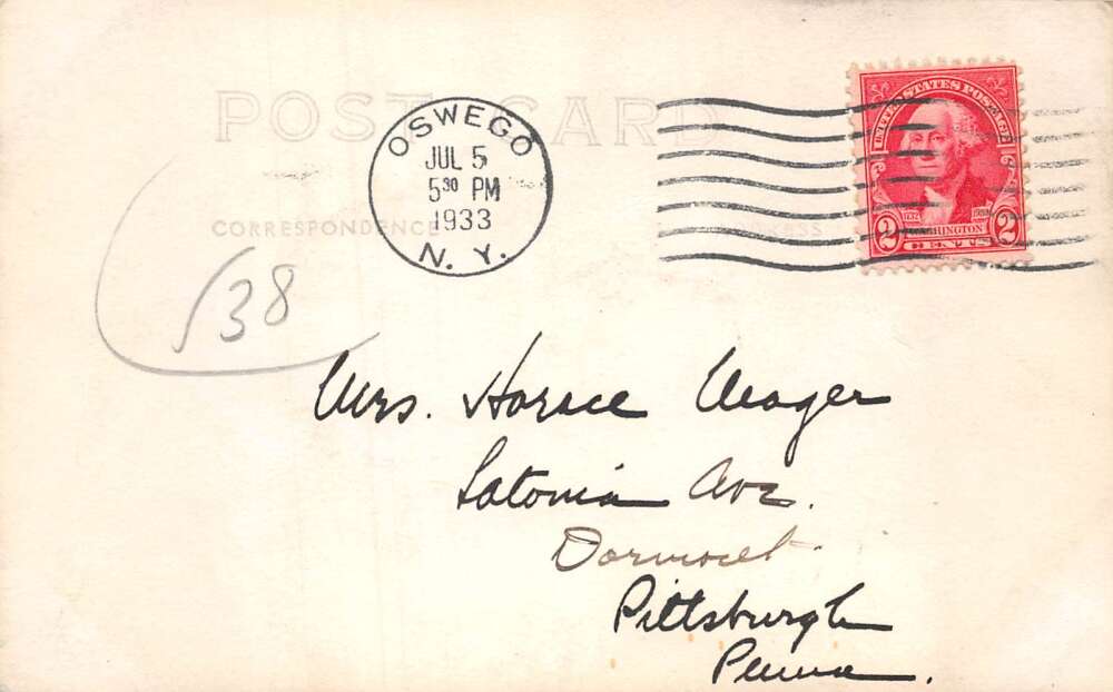 New Haven Demster New York Pleasant Point Club House Real Photo PC AA73002 - Image 2