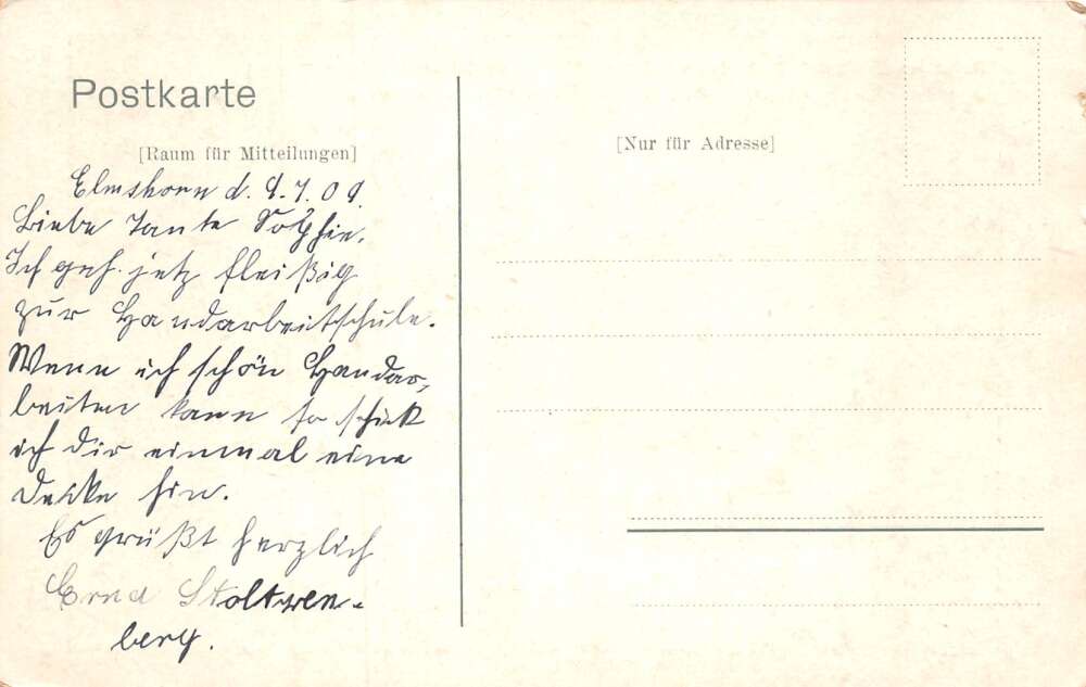 Germany Wedeler Schutzenpark Jorgensen's Park Louisenhoh Postcard AA73015 - Image 2