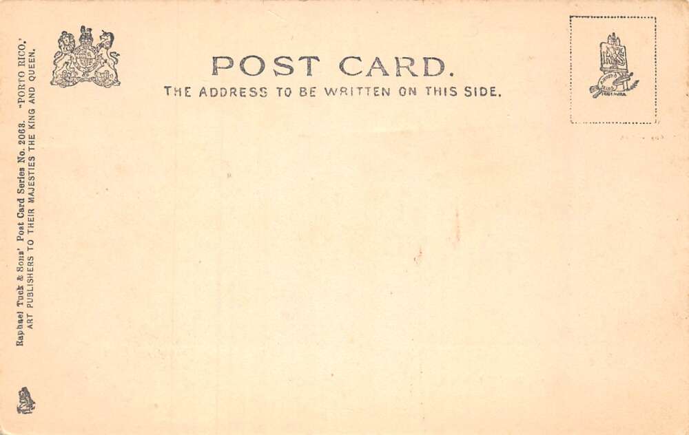 Porto Rico Puerto Rico "On the Military Road" Scenic View Tuck Postcard AA73033 - Image 2