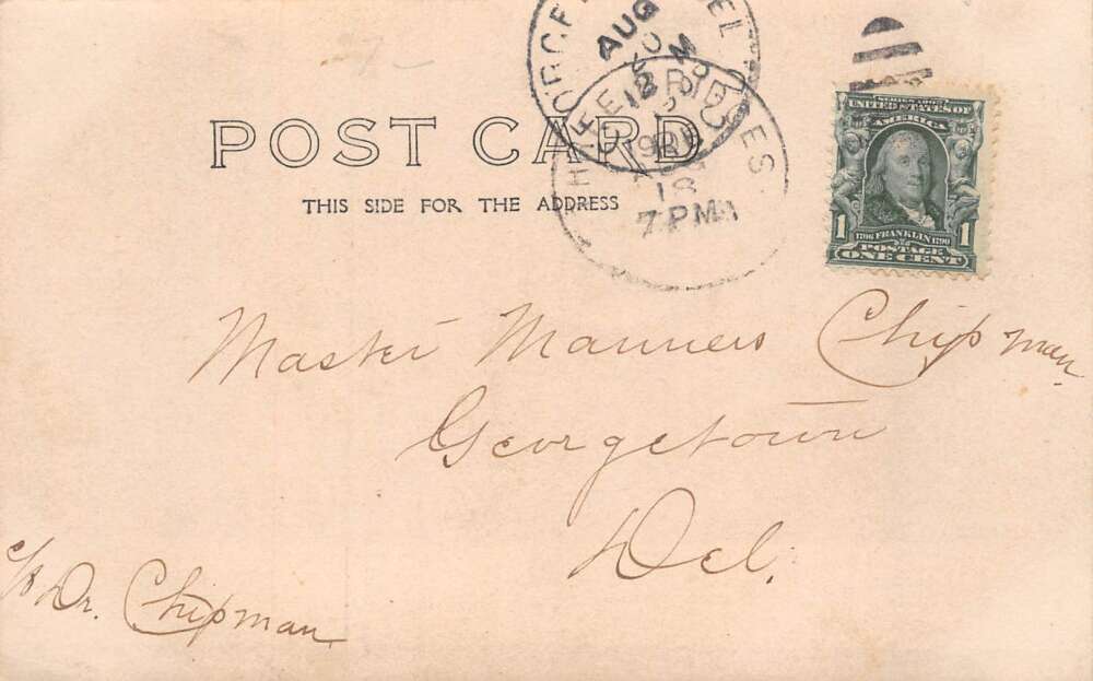 Three Bridges New Jersey General Store Real Photo Vintage Postcard AA73191 - Image 2