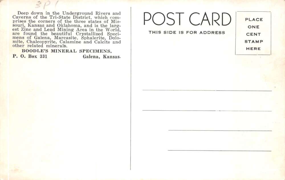 Galena Kansas The Gay Nineties Busy Street Scene Vintage Postcard AA73220 - Image 2