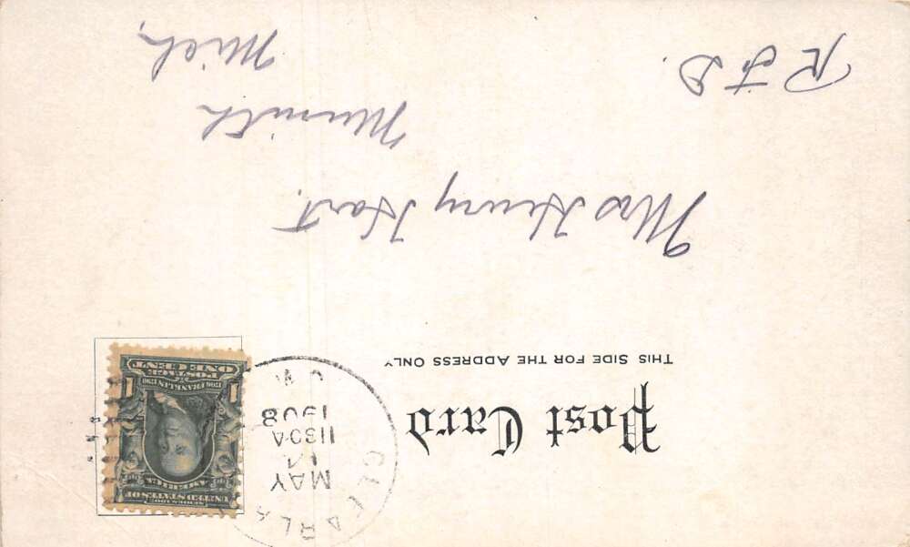 Clear Lake Iowa Ship at Dock Vintage Postcard AA73247 - Image 2