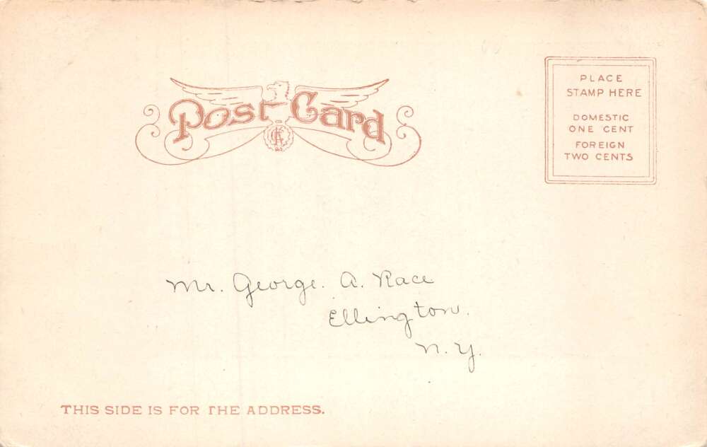 Portgage Wisconsin Canal Scene Looking East Vintage Postcard AA73288 - Image 2