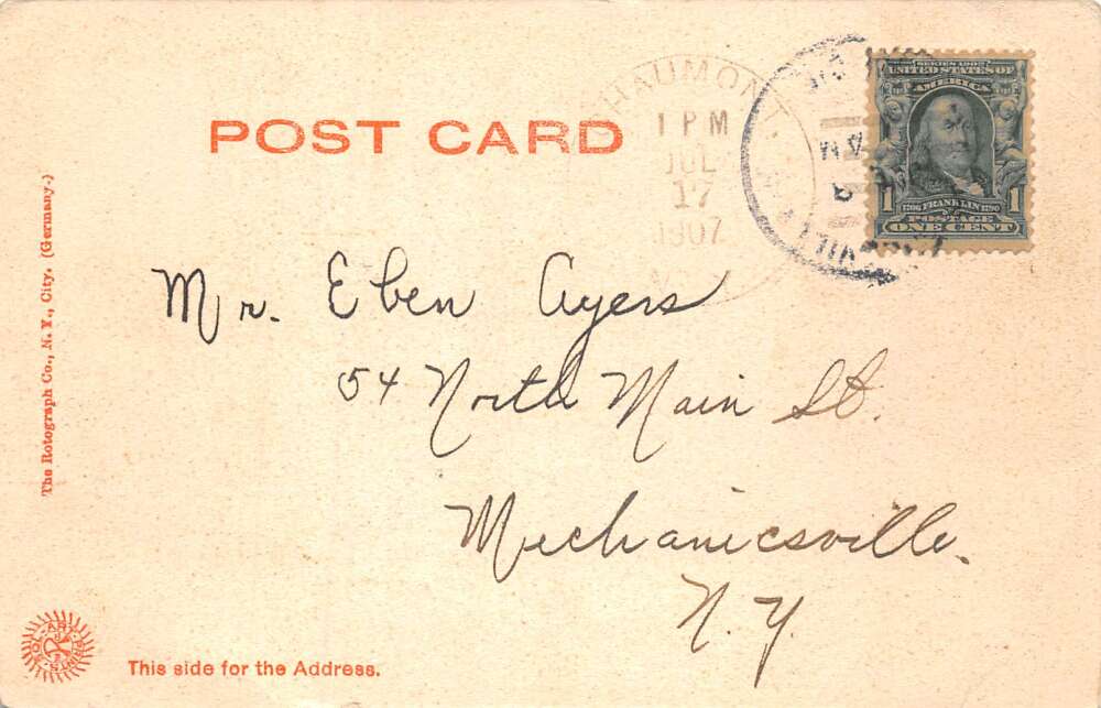 Chaumont New York Schermerhorn Park Vintage Postcard AA73297 - Image 2