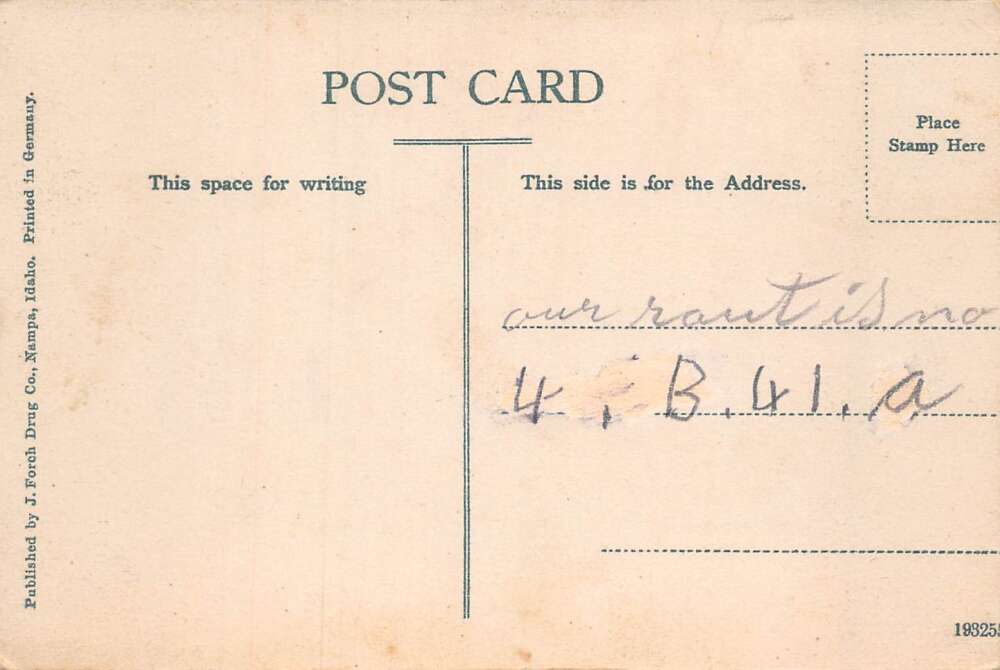 Nampa Idaho Headgate Nampa Reservoir Dam Vintage Postcard AA73300 - Image 2