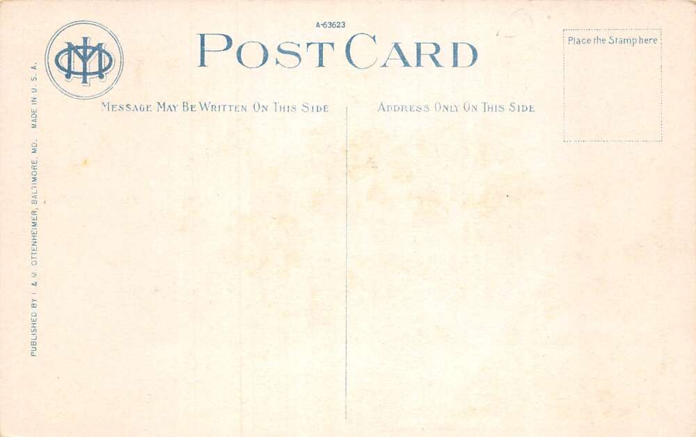 Baltimore Maryland Charles Street Boulevard Vintage Postcard AA73307 - Image 2