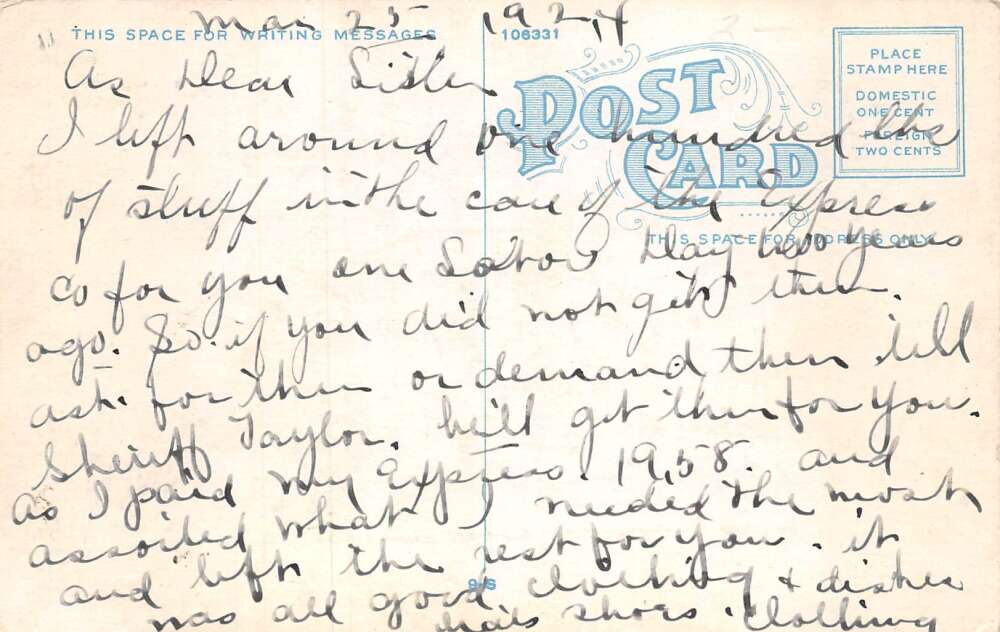 Stamford Connecticut Massee School for Boys Vintage Postcard AA73308 - Image 2