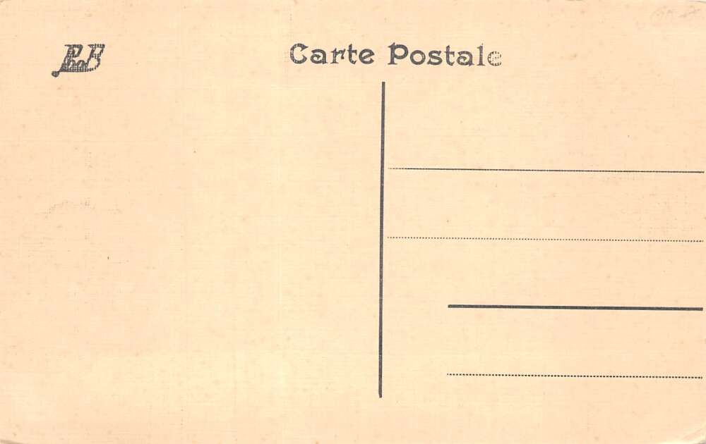 Yser Belgium Train and Cannon Military WWI Vintage Postcard AA73348 - Image 2