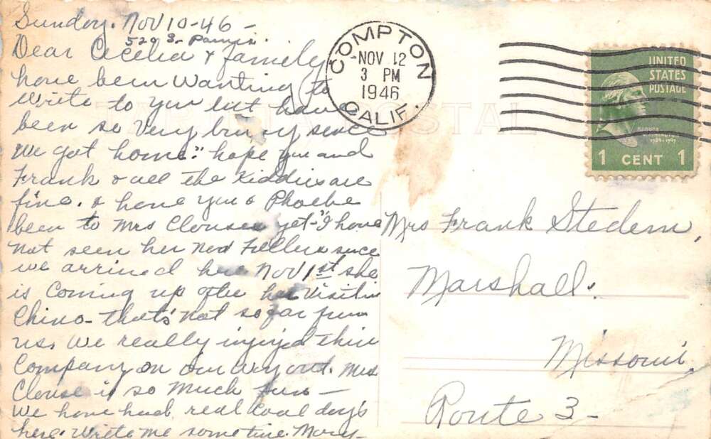 Escanada Mexico Estero Beach Tents Tinted Real Photo Vintage Postcard AA73354 - Image 2