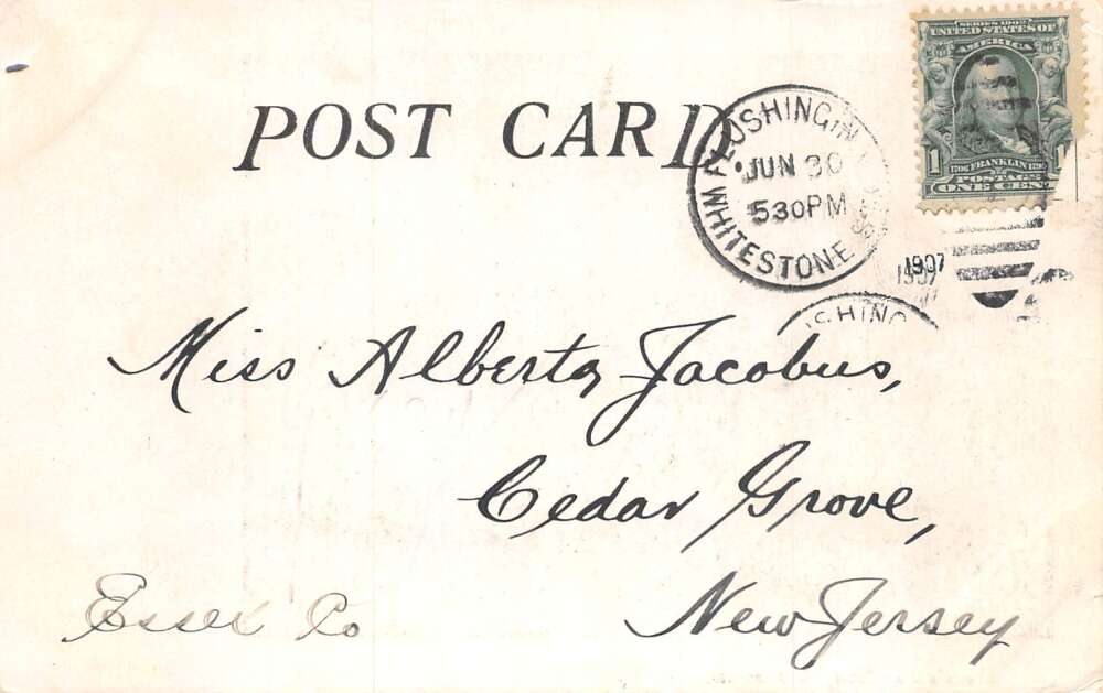 Whitestone New York Duer's Pavilion Vintage Postcard AA73413 - Image 2