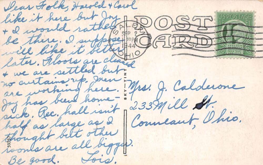 Salem Ohio Deming Co Pump Works Vintage Postcard AA73469 - Image 2