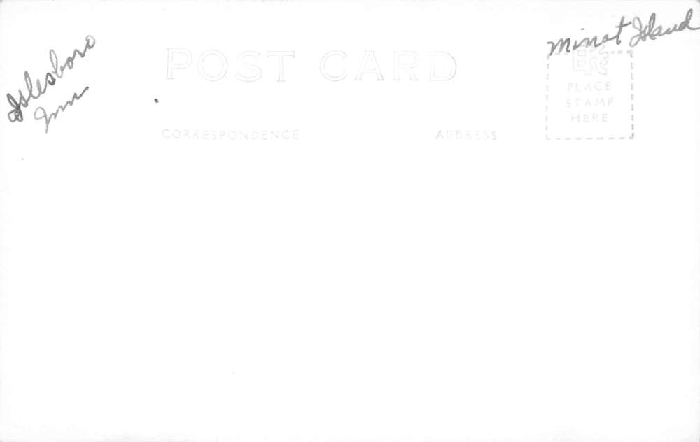 Dark Harbor Maine Wintrop W Aldrichs Cottage Real Photo Vintage Postcard AA73492 - Image 2