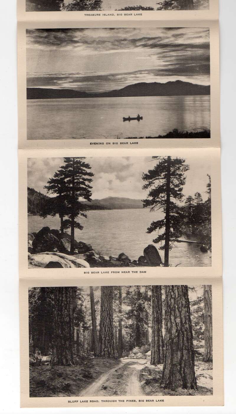 San Bernardino Mountains California Scenic Views Postcard Folder AA73507 - Image 4