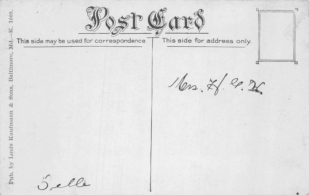 Seaford Delaware Water Front Scenic View Vintage Postcard AA73508 - Image 2