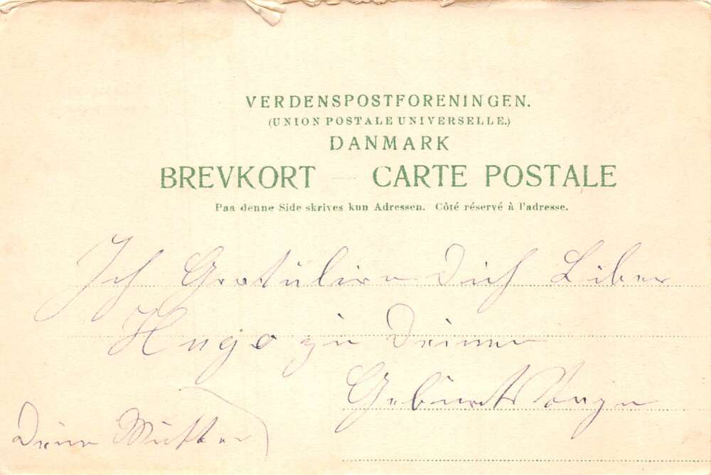 Kobenhavn Copenhagen Denmark Tivoli Gardens Entrance Vintage Postcard AA73522 - Image 2