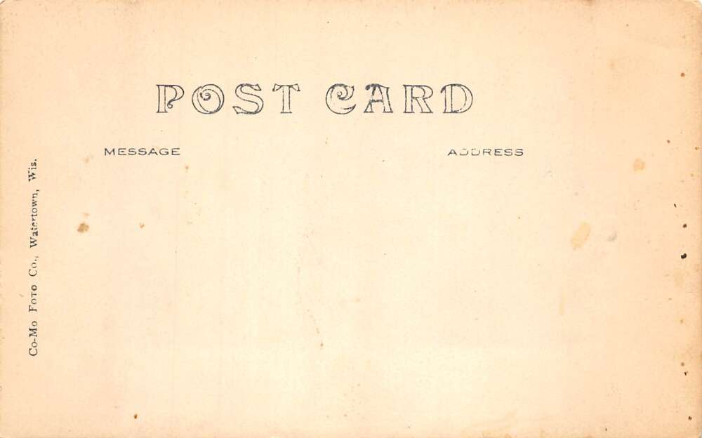 Sun Prairie Wisconsin Catholic Bldgs Real Photo Vintage Postcard AA73936 - Image 2