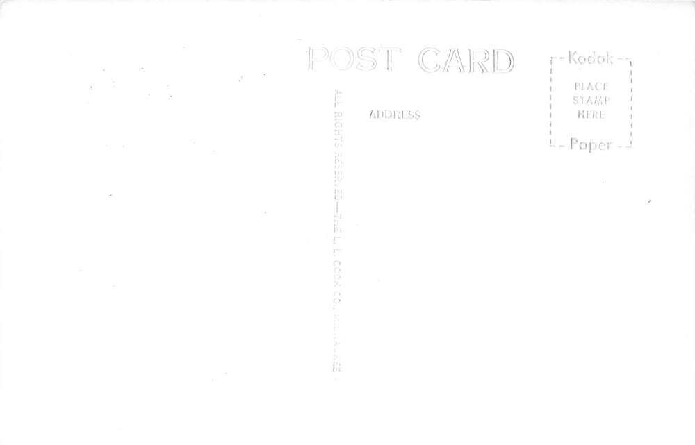 Sun Prairie Wisconsin Sacred Hearts Parish Hall Real Photo Postcard AA73937 - Image 2