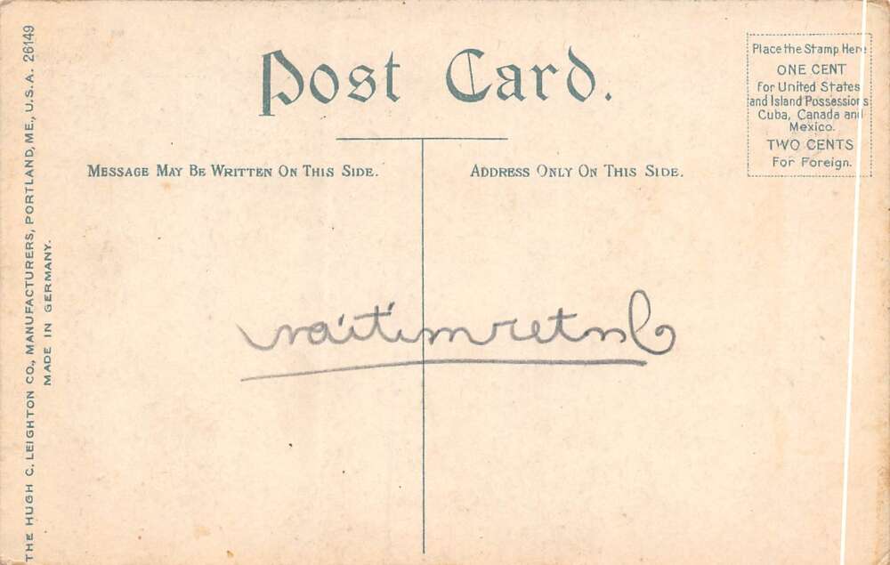 Denver Colorado The Agnes (Phipps) Sanitarium, Color Lithograph Postcard U12575 - Image 2