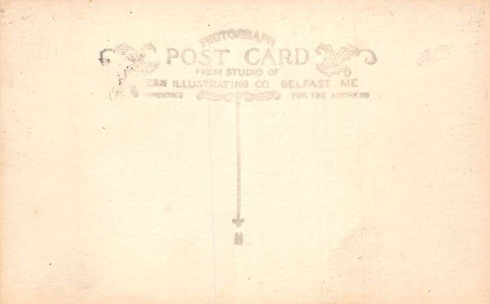 Danforth Maine Baskahegan Mill Real Photo Vintage Postcard AA108415 - Image 2