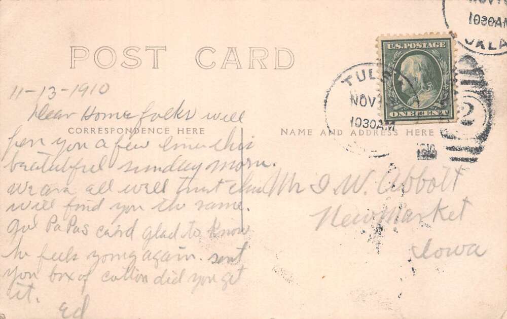 Tulsa Oklahoma Hotel Tulsa Real Photo Vintage Postcard AA108443 - Image 2