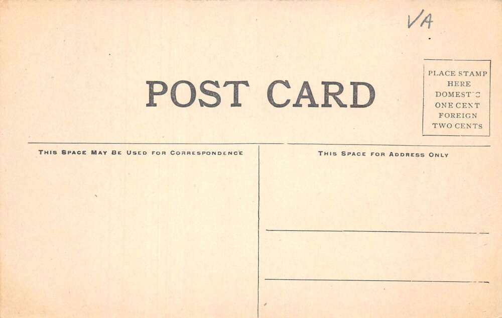 Alexandria Virginia Confederate Monument Vintage Postcard AA108499 - Image 2