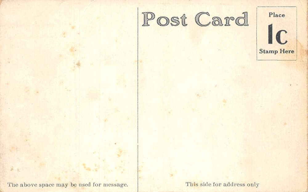 Hiawatha Kansas Street Fair Scene, Roller Coaster, Vintage Postcard U26554 - Image 2